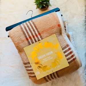 Sherpa Throw blanket